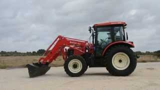 Branson 8050 Tractor with Loader Demo Video [upl. by Gan865]