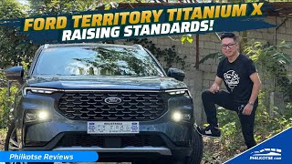 FORD TERRITORY TITANIUM X  Is It WORTH The HIGHER PRICE TAG  Philkotse Reviews [upl. by Salbu30]