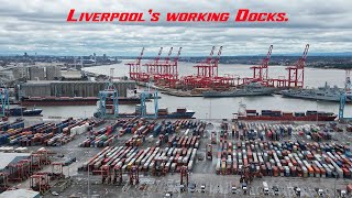 Liverpools working Docks 2024 [upl. by Vigor]