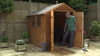 Durable Overlap Apex Garden Sheds With Dip Treatment from ShedPlus [upl. by Morgen]