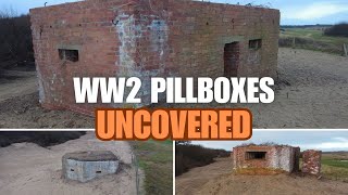 WW2 Pillboxes uncovered  Berrow Somerset UK [upl. by Ledoux]