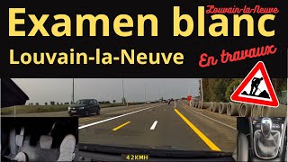 Examen blanc  LouvainlaNeuve en travaux 🚧 🇧🇪 [upl. by Navonod]