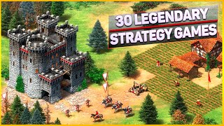 Top 30 Legendary Strategy Games  30 Strategy Games of All Time [upl. by Nahseez]