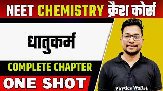 METALLURGY in 1 Shot  हिन्दी माध्यम  Complete Chapter  धातुकर्म [upl. by Itin697]