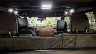 Mabett 4 pc Interior Bronco Light Kit Installation [upl. by Nisay]