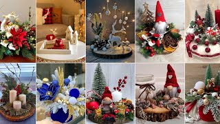 Top Christmas Trends That Transform Your Home  Best Creative Christmas Diy Centrepieces items 2024 [upl. by Naiviv]