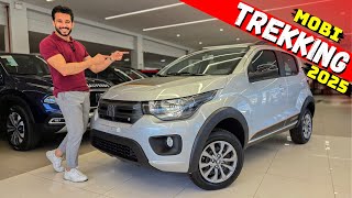 FIAT MOBI TREKKING 2025 review completo e PREÇO [upl. by Castillo]