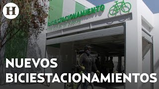 ¿Dónde y cómo funcionan los biciestacionamientos de la Ciudad de México [upl. by Divadnahtanoj]