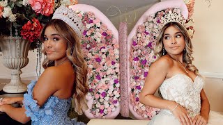 My Butterfly Themed Quince  Planning My Quince Vlog [upl. by Ahtamas]