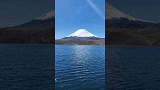 Parinacota Volcano amp Chungará Lake Lauca National Park 🇨🇱 [upl. by Corsetti]