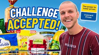 NEW Tesco Clubcard Challenge event  UK Weekly Grocery Haul [upl. by Landmeier]