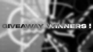 Giveaway Winners [upl. by Ttereve658]