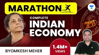 Complete Indian Economy  Marathon Session  UPSC CSEIAS 202223  Byomkesh Meher [upl. by Siloam156]