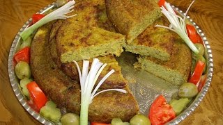 کوکو بادمجان کبابی Eggplant Frittata  Kookoo Bademjan [upl. by Sajovich]