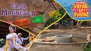 Park Suffers Storm Flooding ¡Viva la Fiesta Review Construction Updates  Six Flags Over Texas [upl. by Alaik]