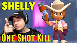 ONE HIT KILL  Brawl Stars SHELLY Free Hypercharge [upl. by Hamnet569]