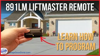 891LM Liftmaster  891RGD Raynor Remote Program  How to program and compatibility with your opener [upl. by Otina]