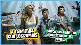 Una De Las PELICULAS de ZOMBIS más DIVERTIDAS que existen  A la Mierd4 con los zombis  Resumen [upl. by Lennej749]