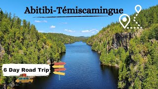 THINGS TO DO IN ABITIBITÉMISCAMINGUE  6 day road trip amp hiking trip [upl. by Busch]