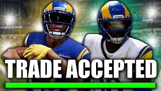 I TRADED FOR TWO STUD RECIEVERS Rams Franchise [upl. by Pump563]