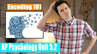 Memory amp The Encoding Process AP Psychology Unit 5 Topic 2 52 [upl. by Orravan57]