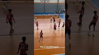 Rally 😱School Boys 😍Attack😱Defence😲 volleyball volleydonor volley shorts football futsal [upl. by Eciened322]