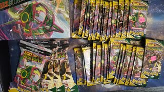 weighing Pokemon evolving skies booster packs part 2 pokemon packopening evolvingskies [upl. by Elyssa]