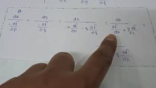 Charpit Method for non linear first order Partial differential equation [upl. by Merriman]