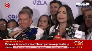 Resultados de las elecciones en Venezuela 2024 en vivo Nicolas Maduro o Edmundo Gonzales [upl. by Ninahs]