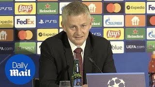 Ole Solskjaer Man United press conference after defeat Make a mistake and you get punished [upl. by Dylan]