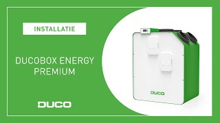 Installatie  DucoBox Energy Premium [upl. by Anitsahs]