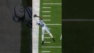 Adonai Mitchell UNREAL 🤯 CATCH colts nfl shorts [upl. by Silecara484]