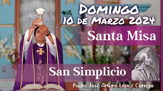 âœ… MISA DE HOY domingo 10 de Marzo 2024  Padre Arturo Cornejo [upl. by Ealasaid273]