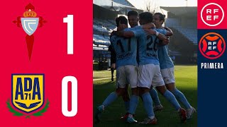 RESUMEN PrimeraFederación  RC Celta de Vigo B 10 AD Alcorcón  Grupo 1  Jornada 24 [upl. by Vange]