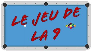 Billard Américain  Tuto au jeu de la 9 [upl. by Arim]