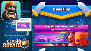 Clash RoyaleGameplayDesafio De Lucha Feroz [upl. by Ayotnom]