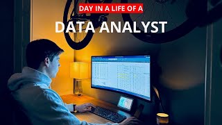 Day In A Life As A DATA ANALYST  Relaxing Productive Day [upl. by Reinaldo]