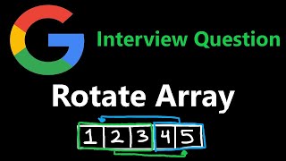 Rotate Array  Leetcode 189  Python [upl. by Peterson]