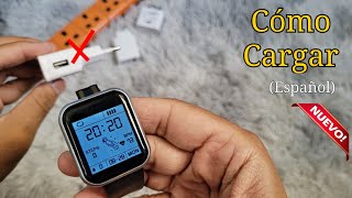 Cómo Cargar Reloj Inteligente Smartwatch Fitpro Y68  D20 [upl. by Anialem]