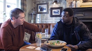 Dillian Whyte EXCLUSIVE RAW PERSONAL Tough childhood fatherhood at 13 amp first meeting Chisora [upl. by Krystalle562]