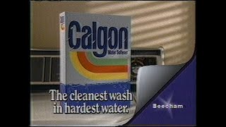 Calgon water softener commercial Beecham 1987 [upl. by Ahsaeit564]