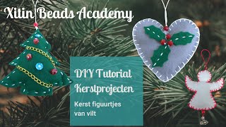 Vilten Kerstfiguren  DIY Video Tutorial [upl. by Lohse]