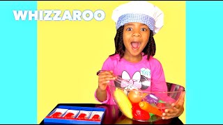 Sparkle Whizzaroo Pretend Play Cooking with Kitchen Playset and Cash Register [upl. by Tomkin]