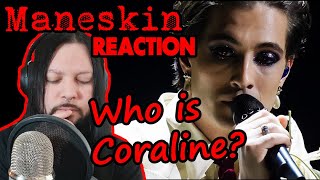 Metalhead Reacts Måneskin  Coraline [upl. by Labina]