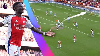 All 50 Premier League Goals by Bukayo Saka [upl. by Nhor]