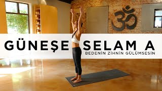 Güneşe Selam A Serisi ～ Cihangir Yoga  Bade Gül Kılınç [upl. by Annahoj]