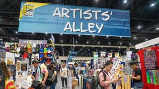 SDCC 2024 Artist Alley  San Diego Comic Con [upl. by Nnaid]