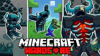 I Survived 1000 DAYS as a ZOMBIE WARDEN in HARDCORE Minecraft Spooky Adventures Compilation [upl. by Evania]