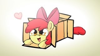 Ponies sliding into a box v20 [upl. by Weiman]