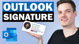 📧 How to Add Signature in Outlook [upl. by Esinereb573]